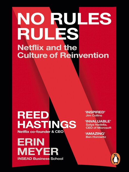 Title details for No Rules Rules by Reed Hastings - Available